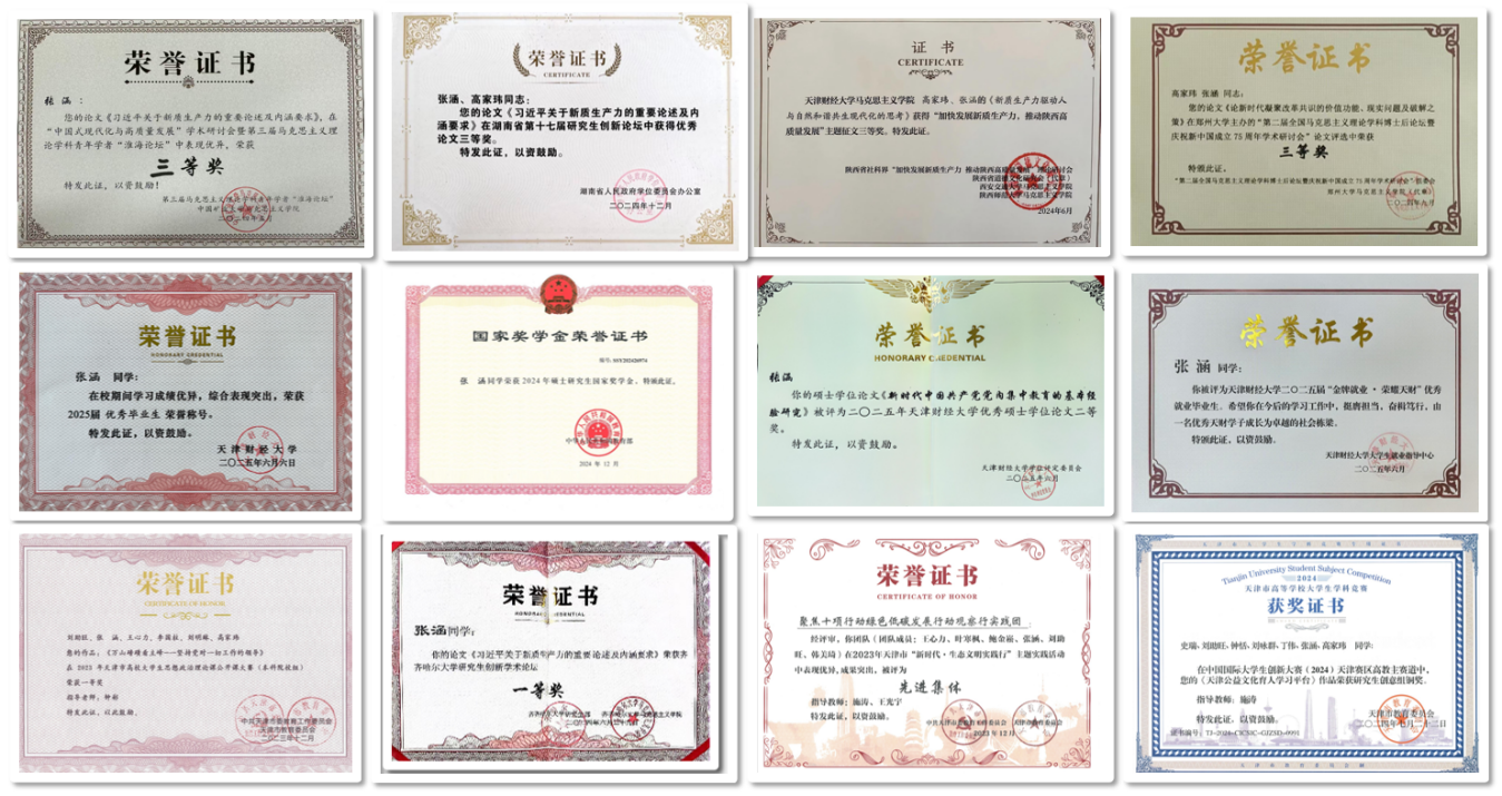 获奖证书111111111111111111